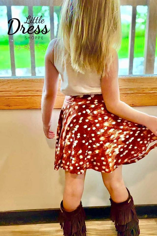 Doe-a-Deer Hidden Pocket Skort