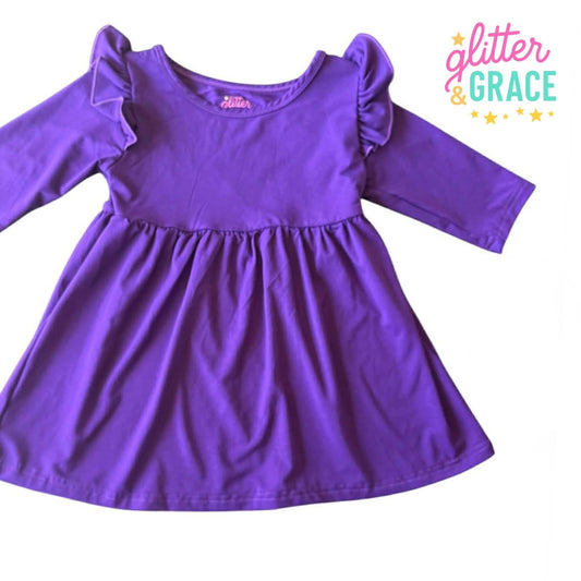 Purple Bamboo Top