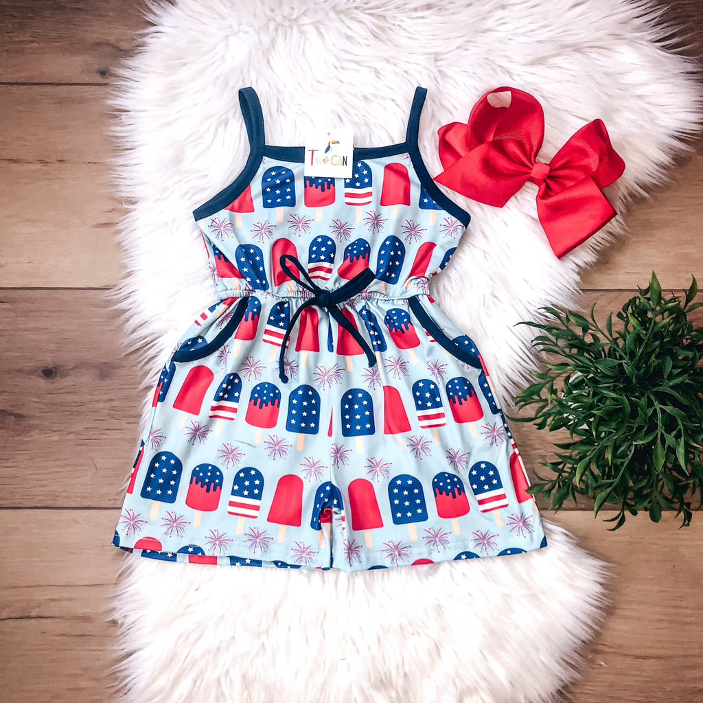 Patriotic Pops Romper