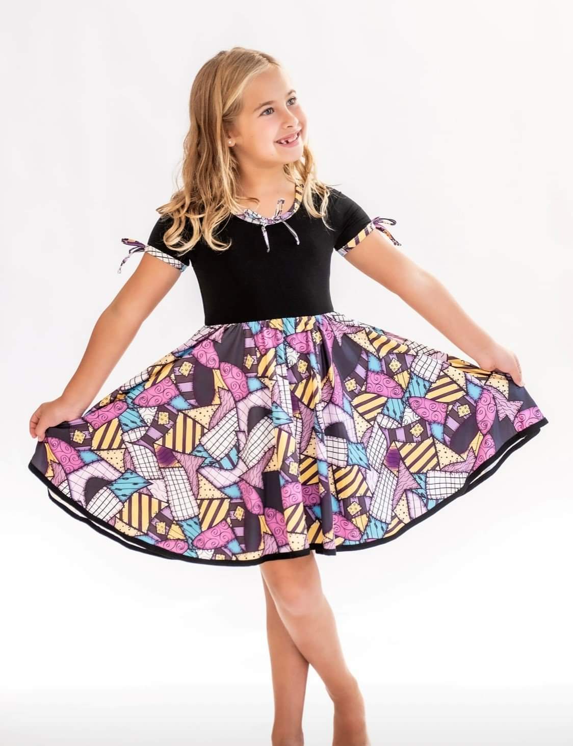 Sally's Patches Twirl Dress
