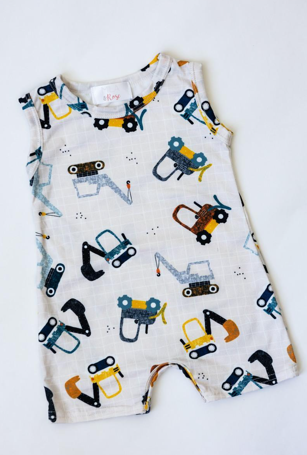 Tractor Shorty Romper