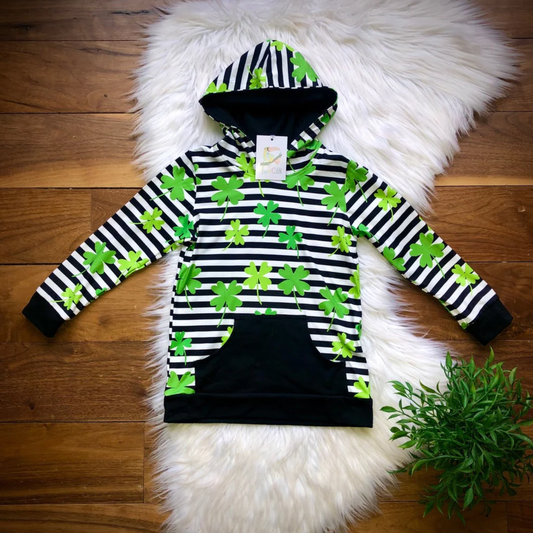 Clovers & Stripes Hoodie