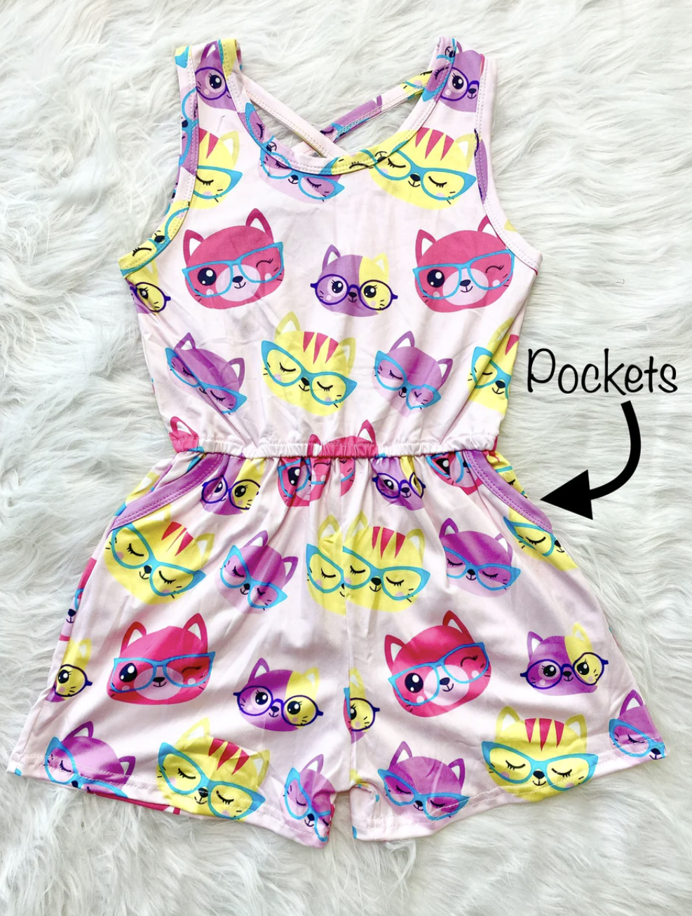 Cat Romper