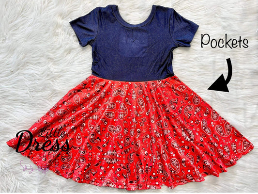 Paisley Twirl Dress